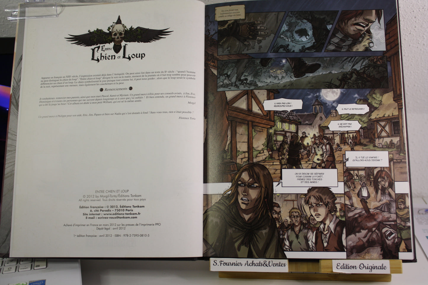 Sais tu ce que tu es ? – Entre Chien et Loup - Morgil Torta – Tonkam – EO – 2012