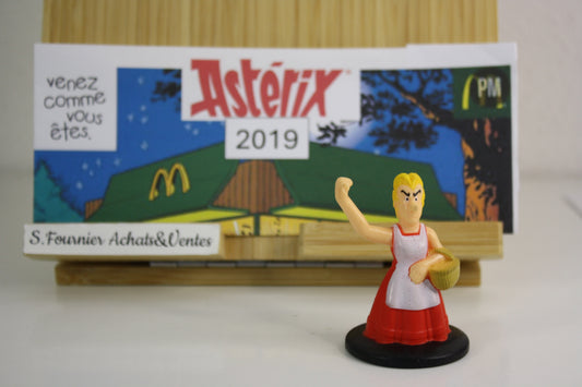 Figurine Mme Cetautomatix– Astérix - Mac Donald – 60 ans – Objet dérivé – 2019