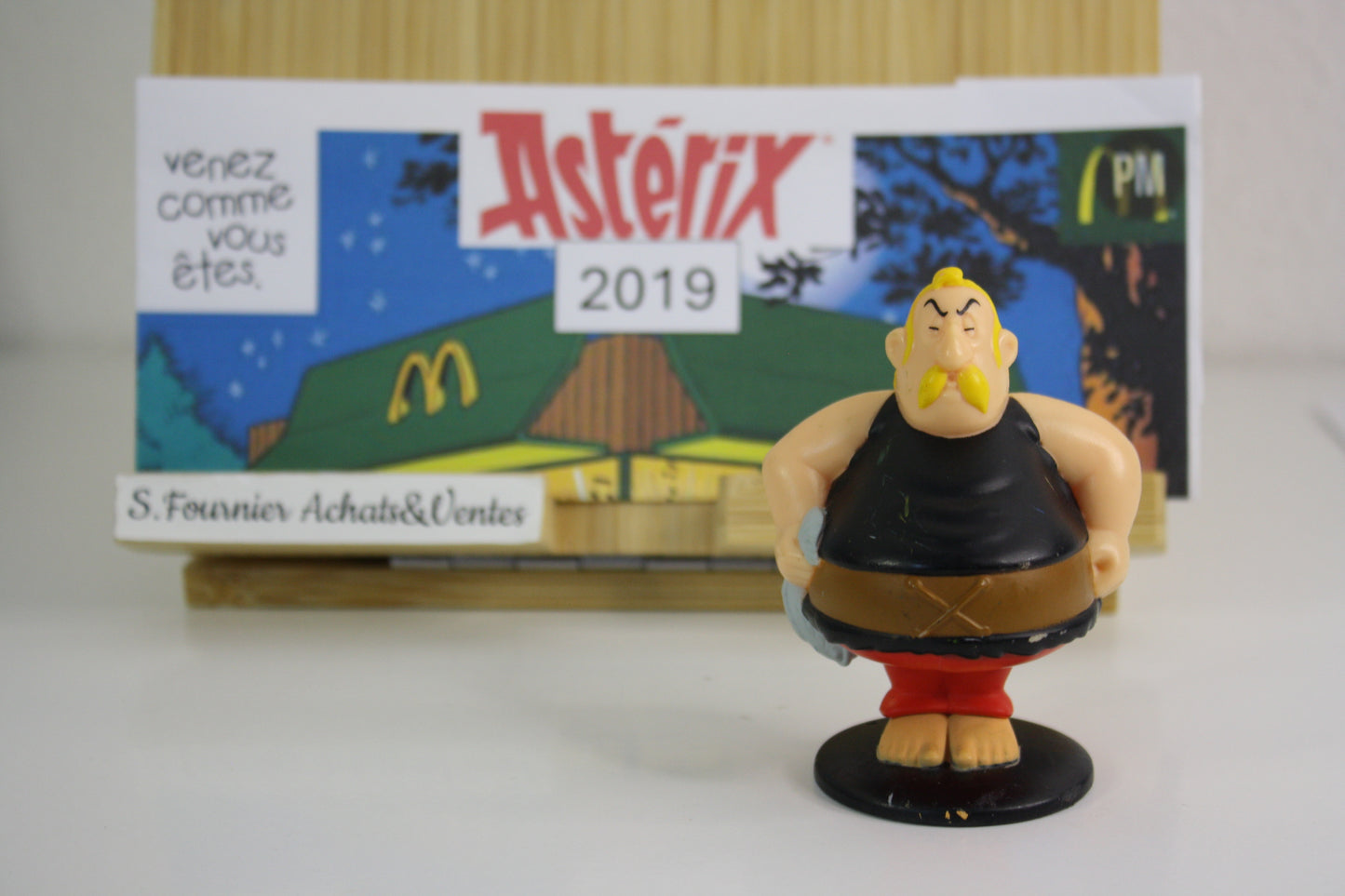 Figurine Ordralfabetix – Astérix - Mac Donald – 60 ans – Objet dérivé – 2019