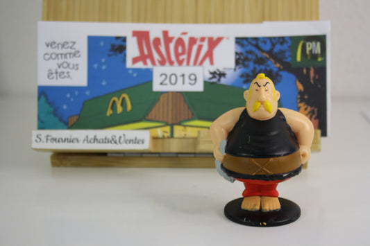 Figurine Ordralfabetix – Astérix - Mac Donald – 60 ans – Objet dérivé – 2019