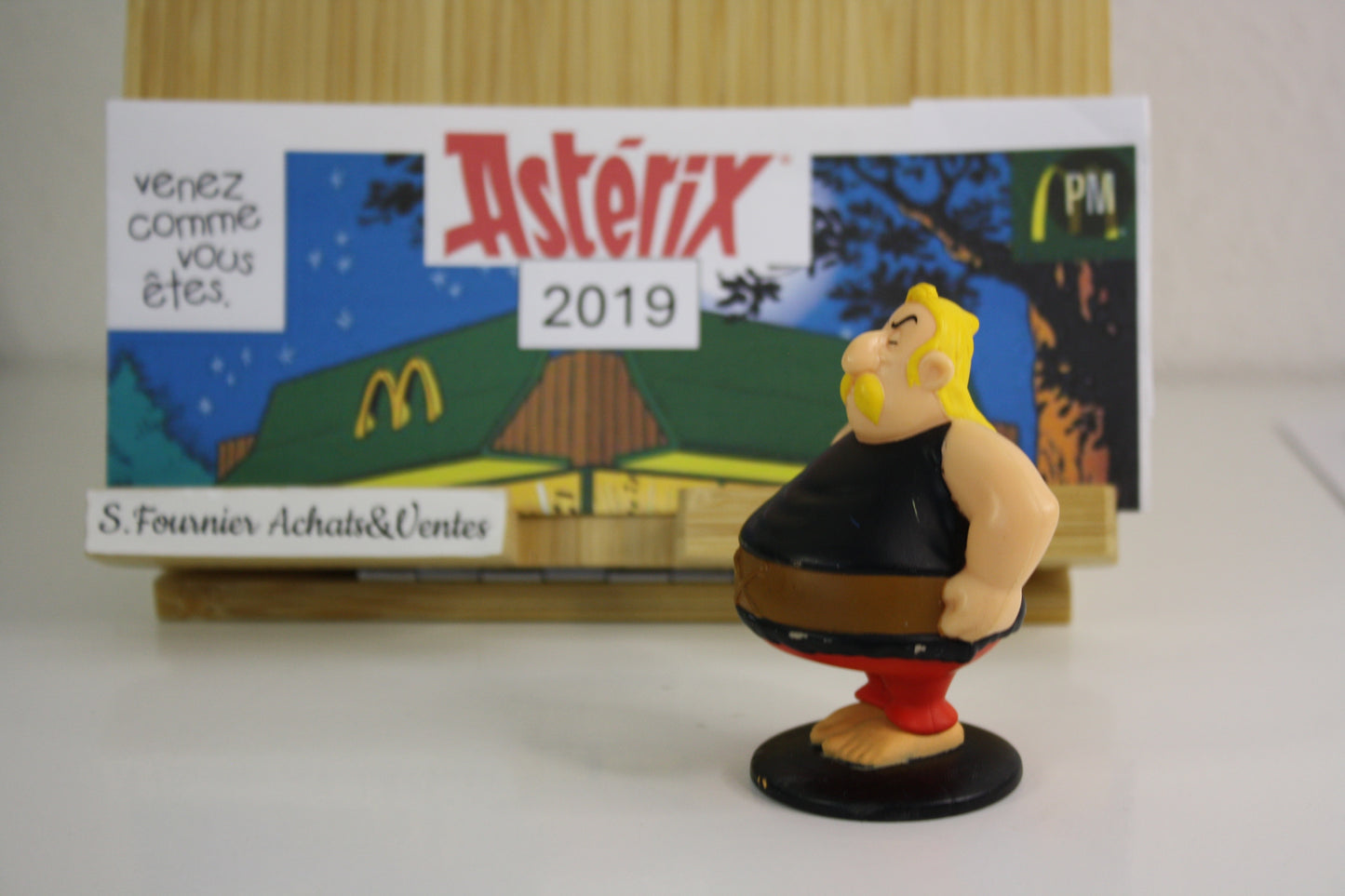 Figurine Ordralfabetix – Astérix - Mac Donald – 60 ans – Objet dérivé – 2019