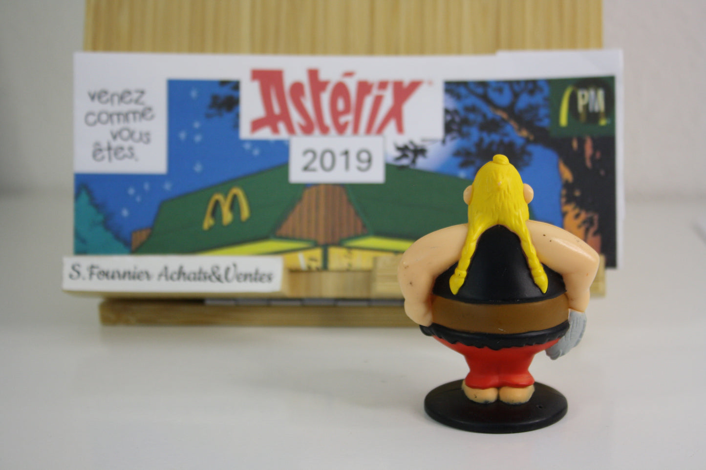 Figurine Ordralfabetix – Astérix - Mac Donald – 60 ans – Objet dérivé – 2019
