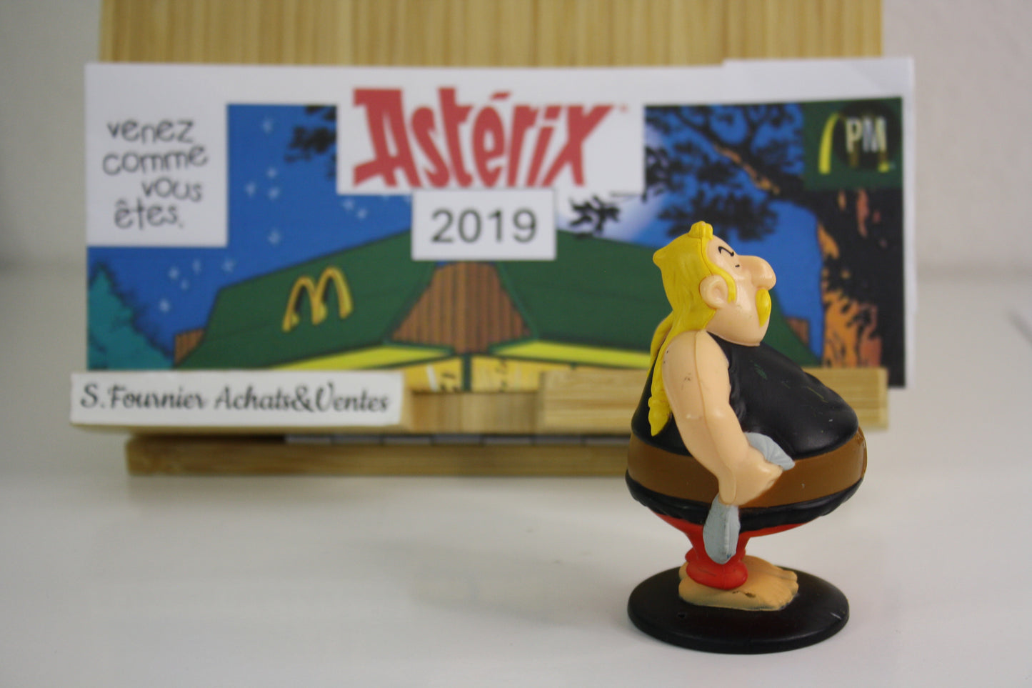Figurine Ordralfabetix – Astérix - Mac Donald – 60 ans – Objet dérivé – 2019