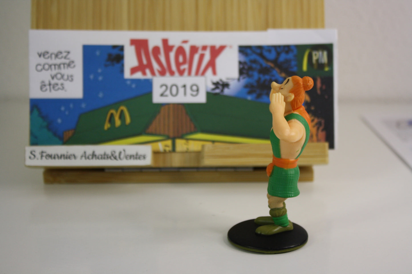 Figurine Mac Oloch – Astérix - Mac Donald – 60 ans – Objet dérivé – 2019