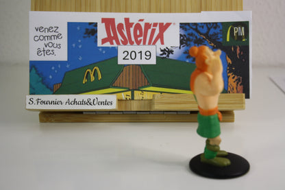 Figurine Mac Oloch – Astérix - Mac Donald – 60 ans – Objet dérivé – 2019