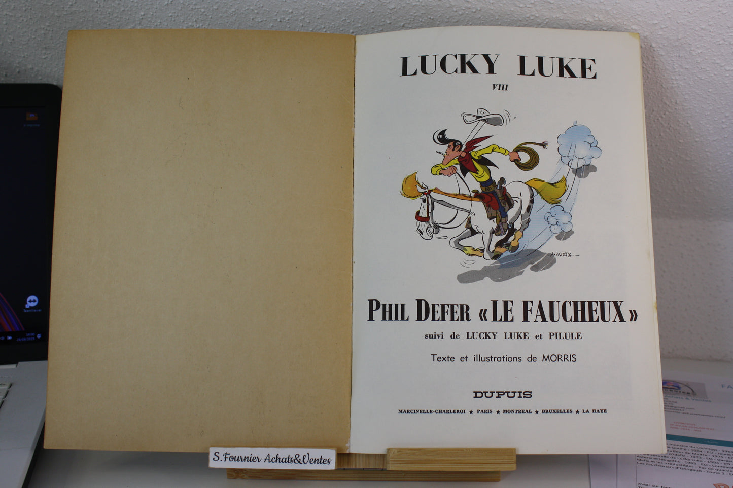 Phil Defer – Lucky Luke -  Morris – Dupuis – Réédition – 1970