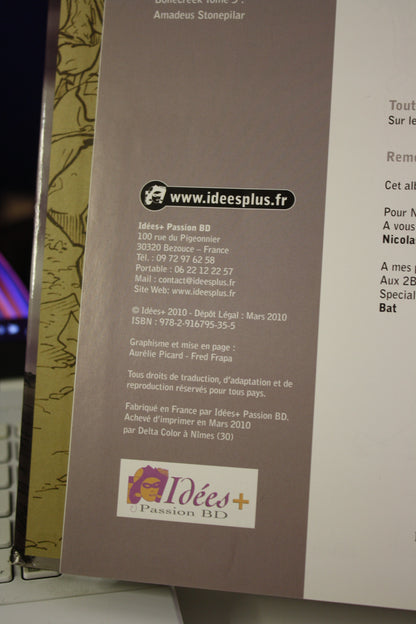 Erasmund Jones – Bonecreek – Otéro Bat  David - Idées+ passions BD - EO –  2010