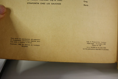 Spaghetti à venise – Spaghetti – Dino Attanasio – Jeune Europe (Lombard) – EO – 1965