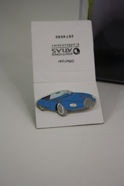 Voiture + pin’s Trubo-Rhino1 – Spirou – Franquin – Atlas – Objet dérivé – 2006