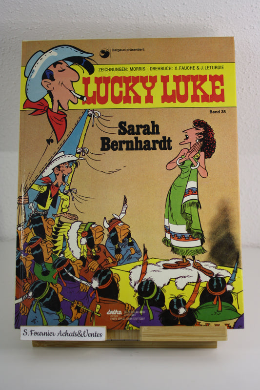Sarah Bernardt – Lucky Luke – Morris Fauches Leturgie – Delta Verlag – EO – 1982 - En Allemand