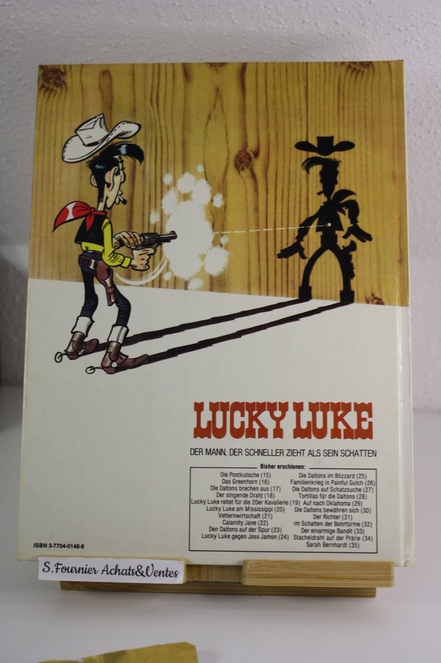 Sarah Bernardt – Lucky Luke – Morris Fauches Leturgie – Delta Verlag – EO – 1982 - En Allemand