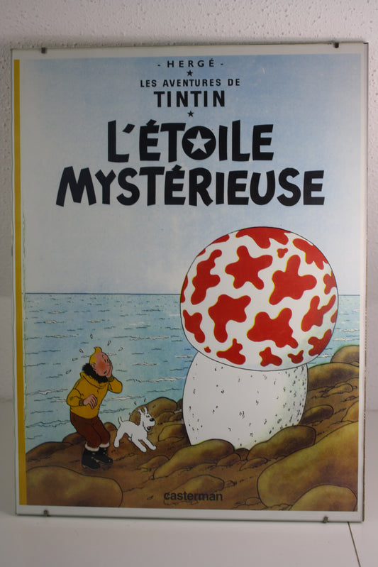 Poster « L’étoile Mystérieuse » 30X40cm – Tintin - Poster – X – Objet dérivé – Sans date