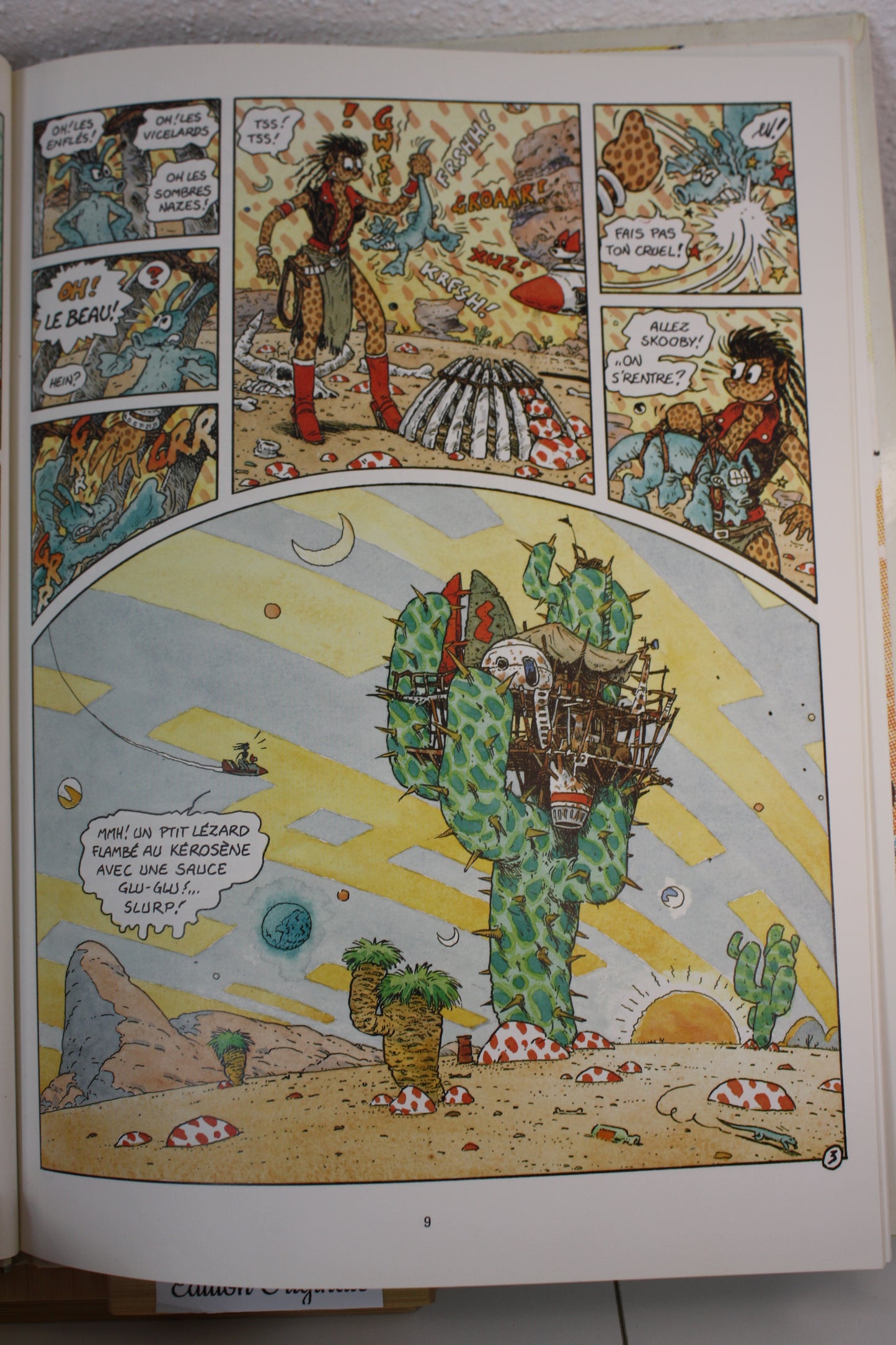 Gazoline et la planète rouge – Gazoline – Jano – L’écho des savanes  Albin Michel – EO – 1989