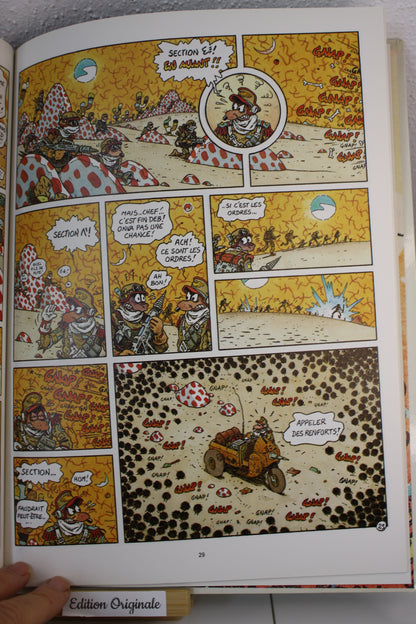 Gazoline et la planète rouge – Gazoline – Jano – L’écho des savanes  Albin Michel – EO – 1989