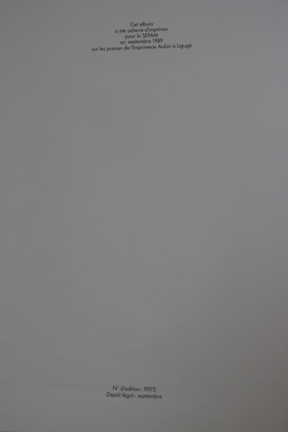 Gazoline et la planète rouge – Gazoline – Jano – L’écho des savanes  Albin Michel – EO – 1989