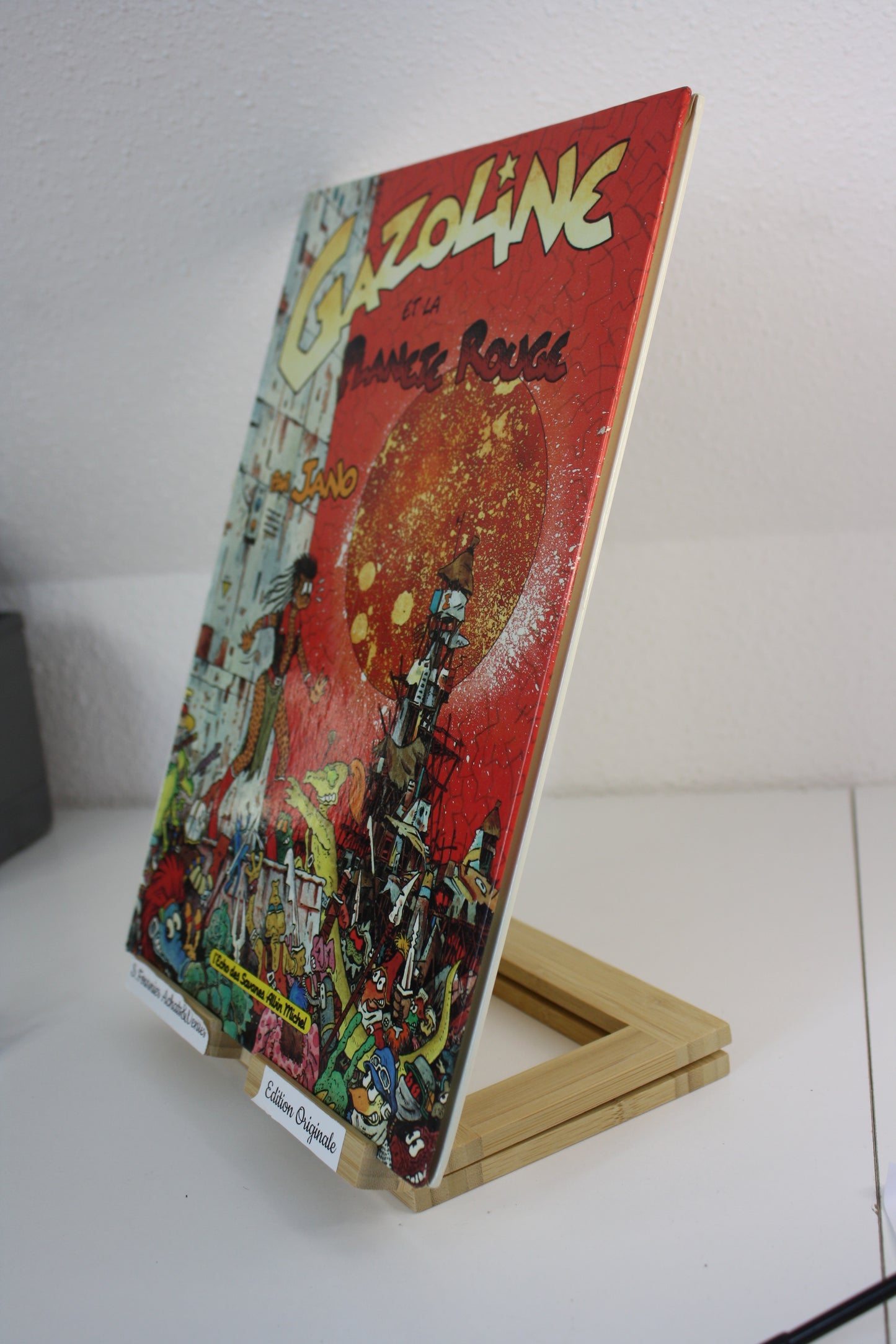 Gazoline et la planète rouge – Gazoline – Jano – L’écho des savanes  Albin Michel – EO – 1989