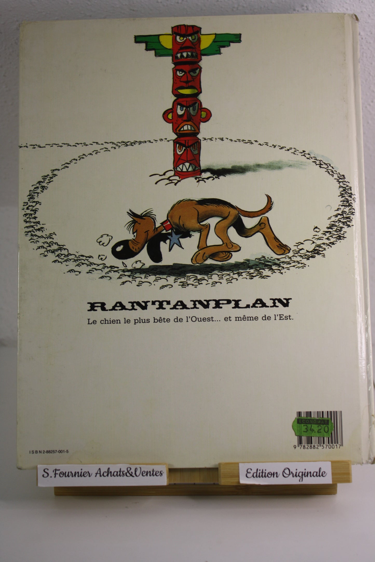 La Mascotte – Rantanplan – Morris, Fauche Leturgie – Dagaud – EO – 1987 - Satifaisant