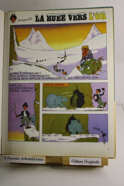 La Ruée vers l’or – Charlot – Magniaux – Williams France – EO – 1974