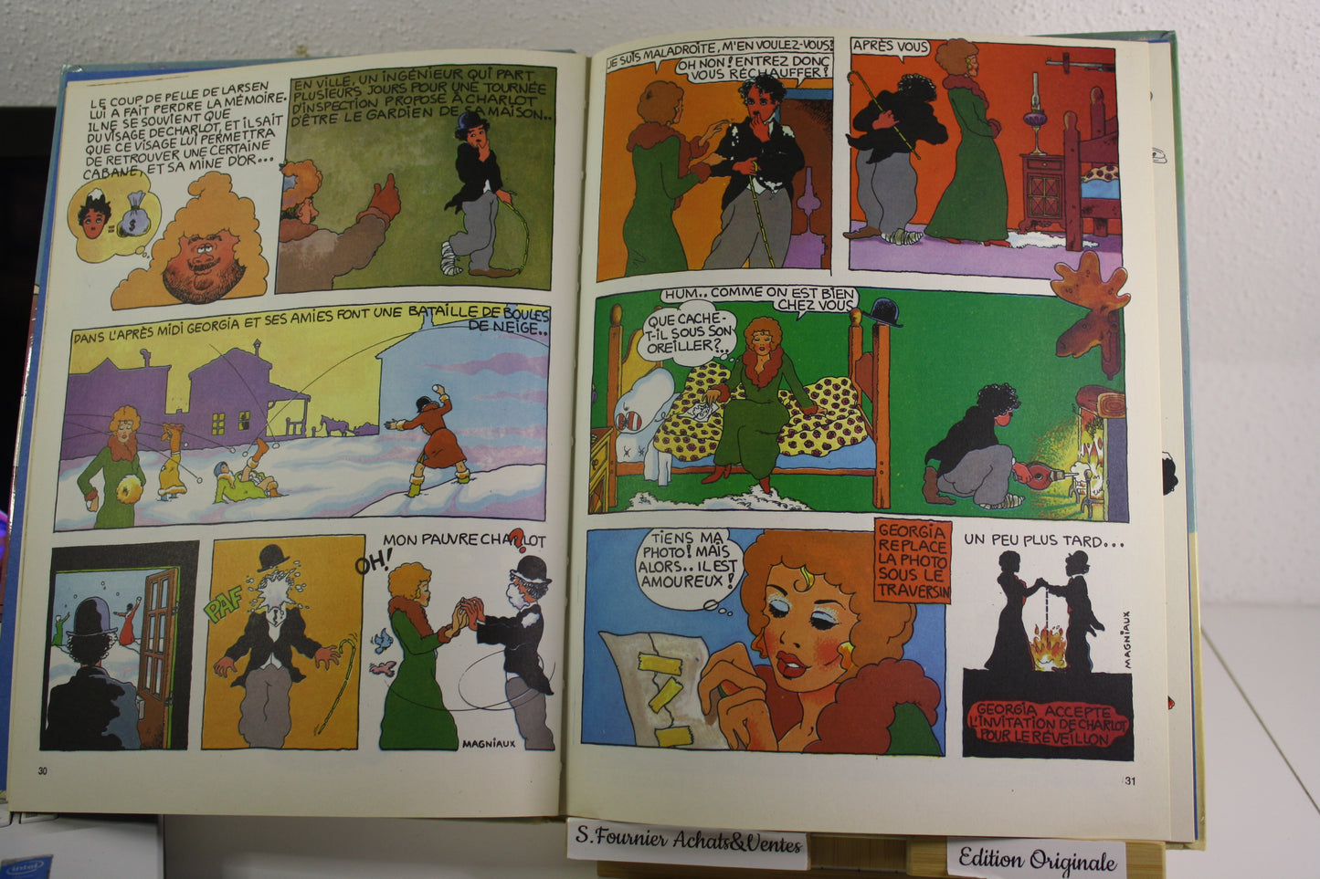 La Ruée vers l’or – Charlot – Magniaux – Williams France – EO – 1974