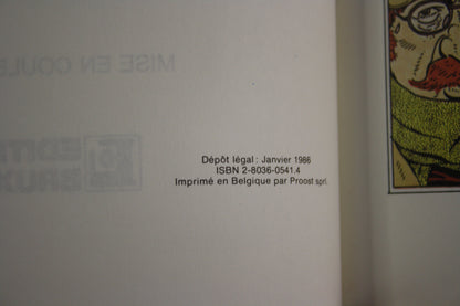 Le code Zimmermann – Victor Sackville – Carin Rivière Borile – Lombard – EO – 1986