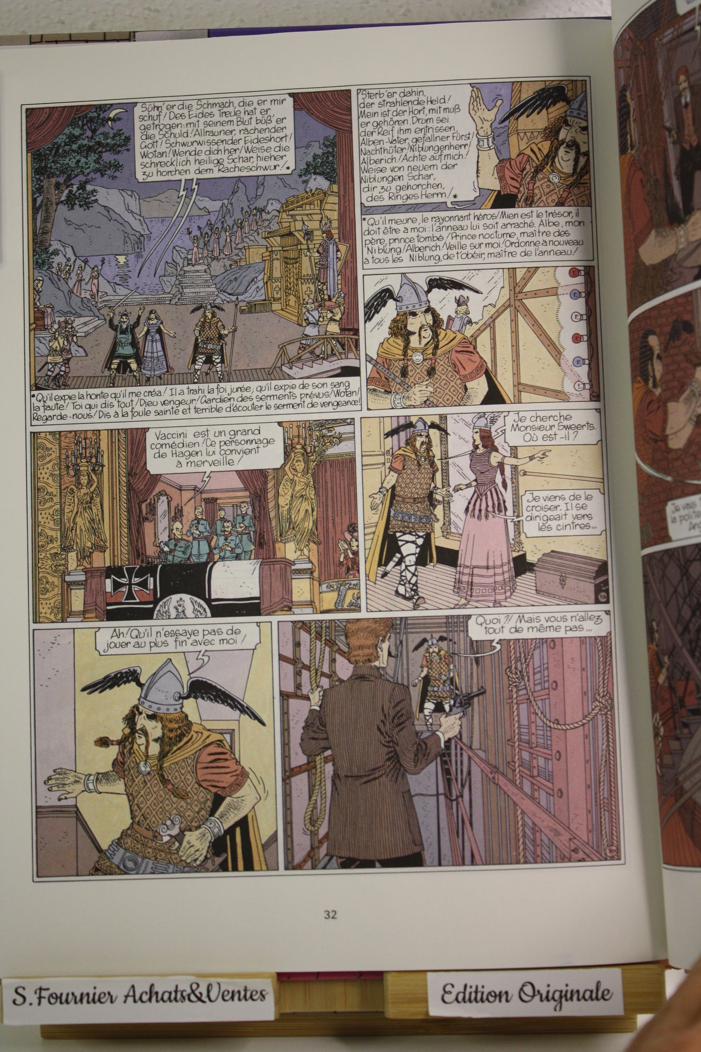 Le code Zimmermann – Victor Sackville – Carin Rivière Borile – Lombard – EO – 1986