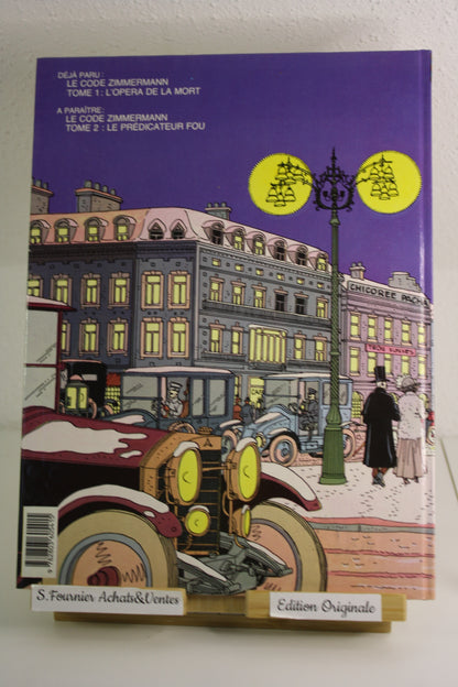 Le code Zimmermann – Victor Sackville – Carin Rivière Borile – Lombard – EO – 1986