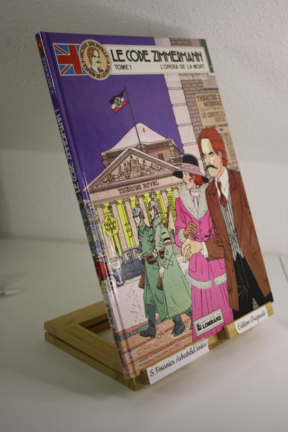 Le code Zimmermann – Victor Sackville – Carin Rivière Borile – Lombard – EO – 1986