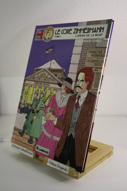 Le code Zimmermann – Victor Sackville – Carin Rivière Borile – Lombard – EO – 1986