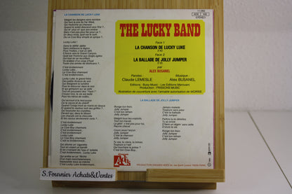 The Lucky Band – Lucky Luke – Alex Busanel – Disque Adès – Objet dérivé – 1984 – Disque 45T