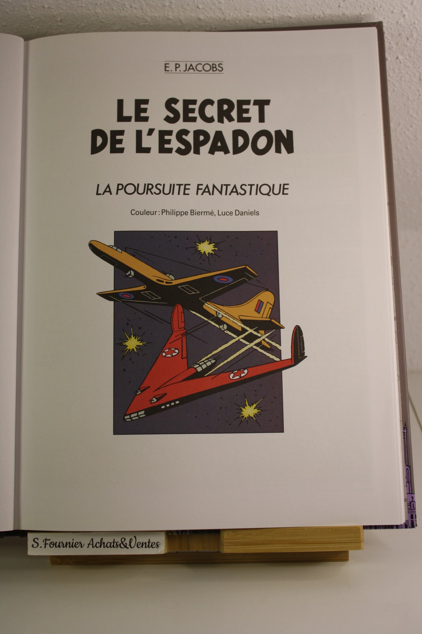 Le secret de l’Espadon – Blake et Mortimer – Edgar P.Jacobs – Hachette – Réédition – 2012