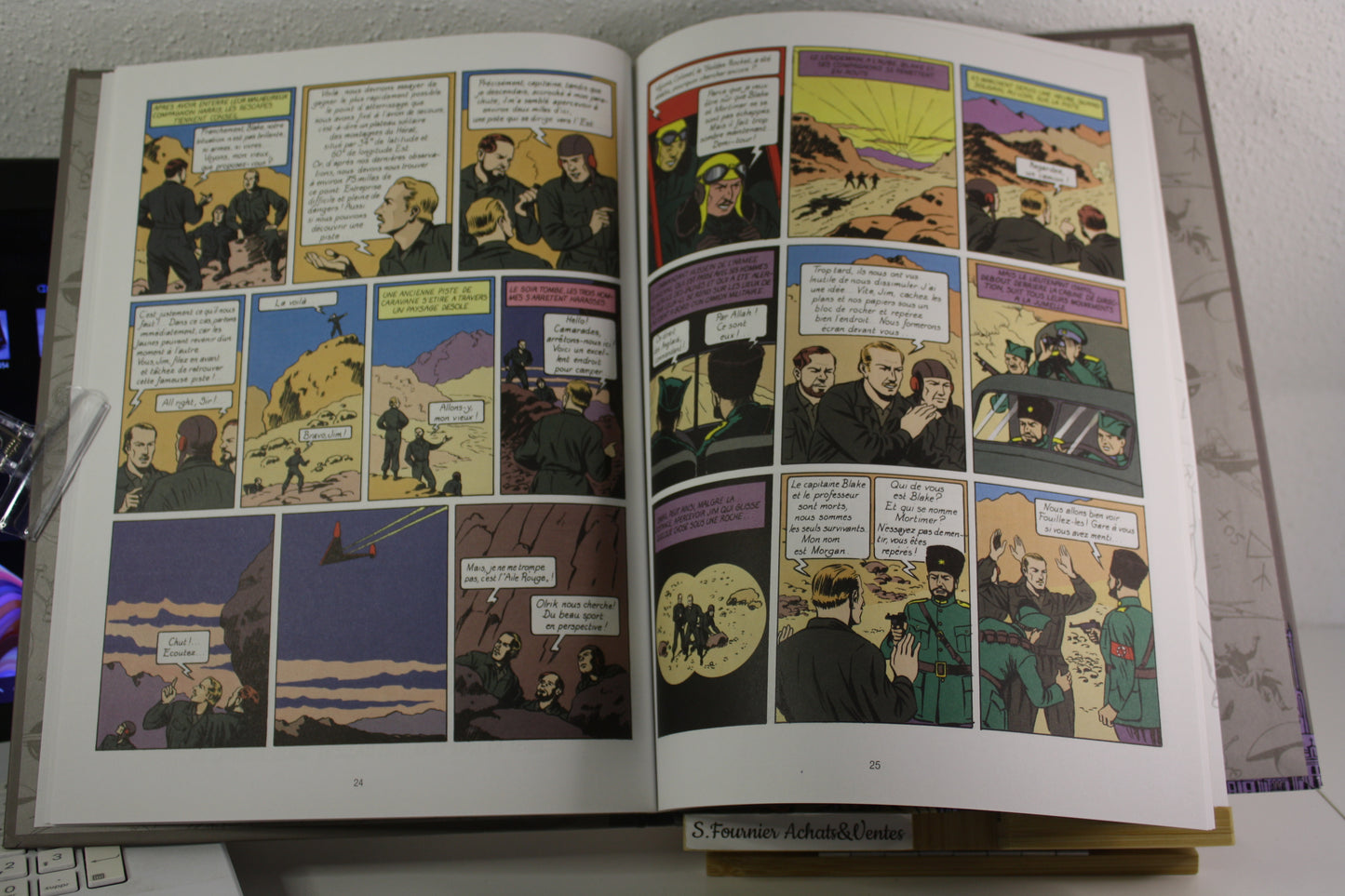 Le secret de l’Espadon – Blake et Mortimer – Edgar P.Jacobs – Hachette – Réédition – 2012