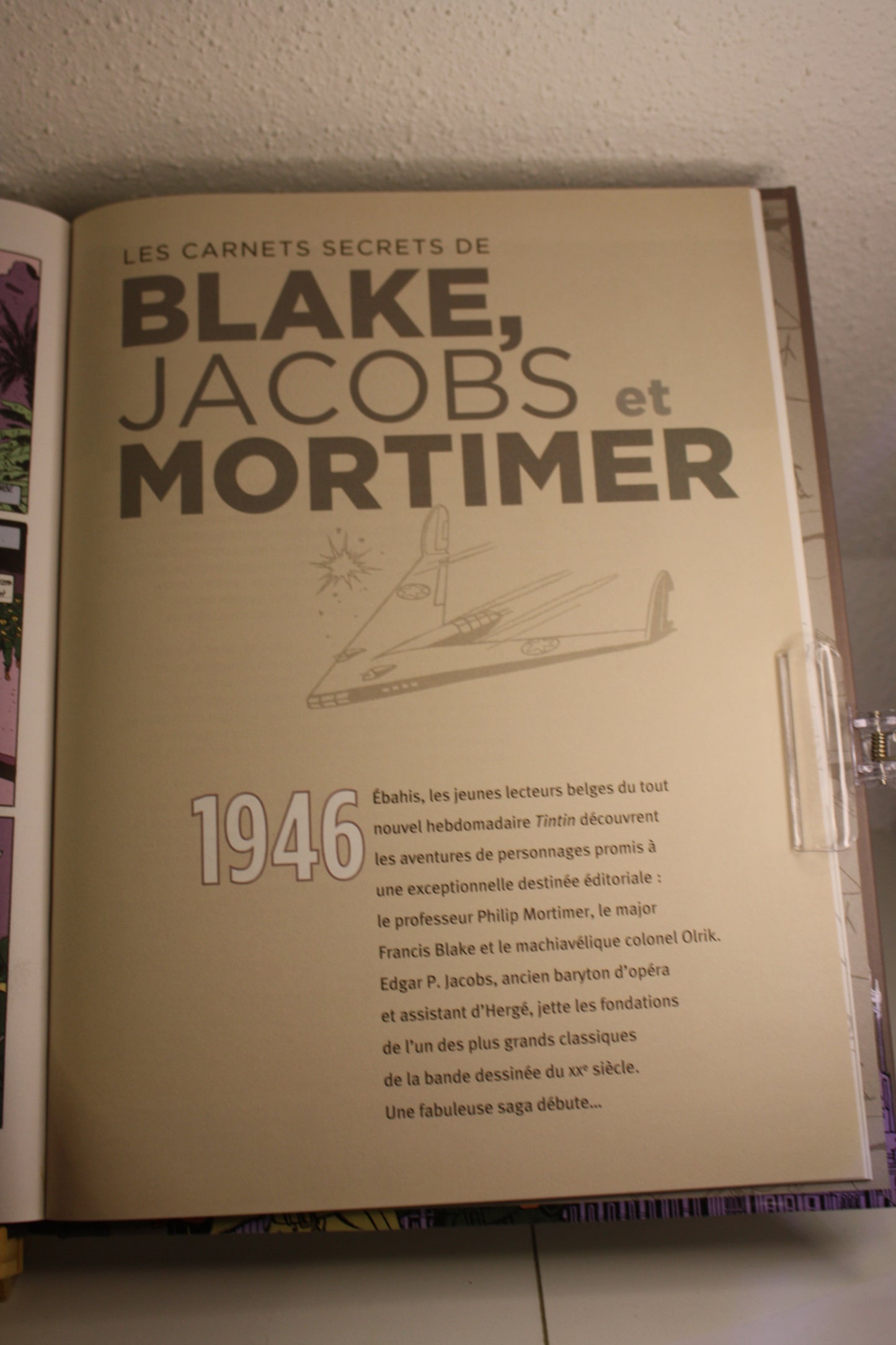 Le secret de l’Espadon – Blake et Mortimer – Edgar P.Jacobs – Hachette – Réédition – 2012