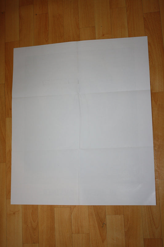 Affiche Marque Jaune 57x65.5 – Black & Mortimer – Edgar P.Jacobs – Hachette la collection – Objet dérivé – Pas d’année
