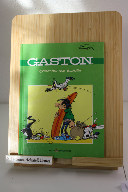Compil de plage – Gaston – Franquin – Marsu produuction – Edition publicitaire – 2009 - Total