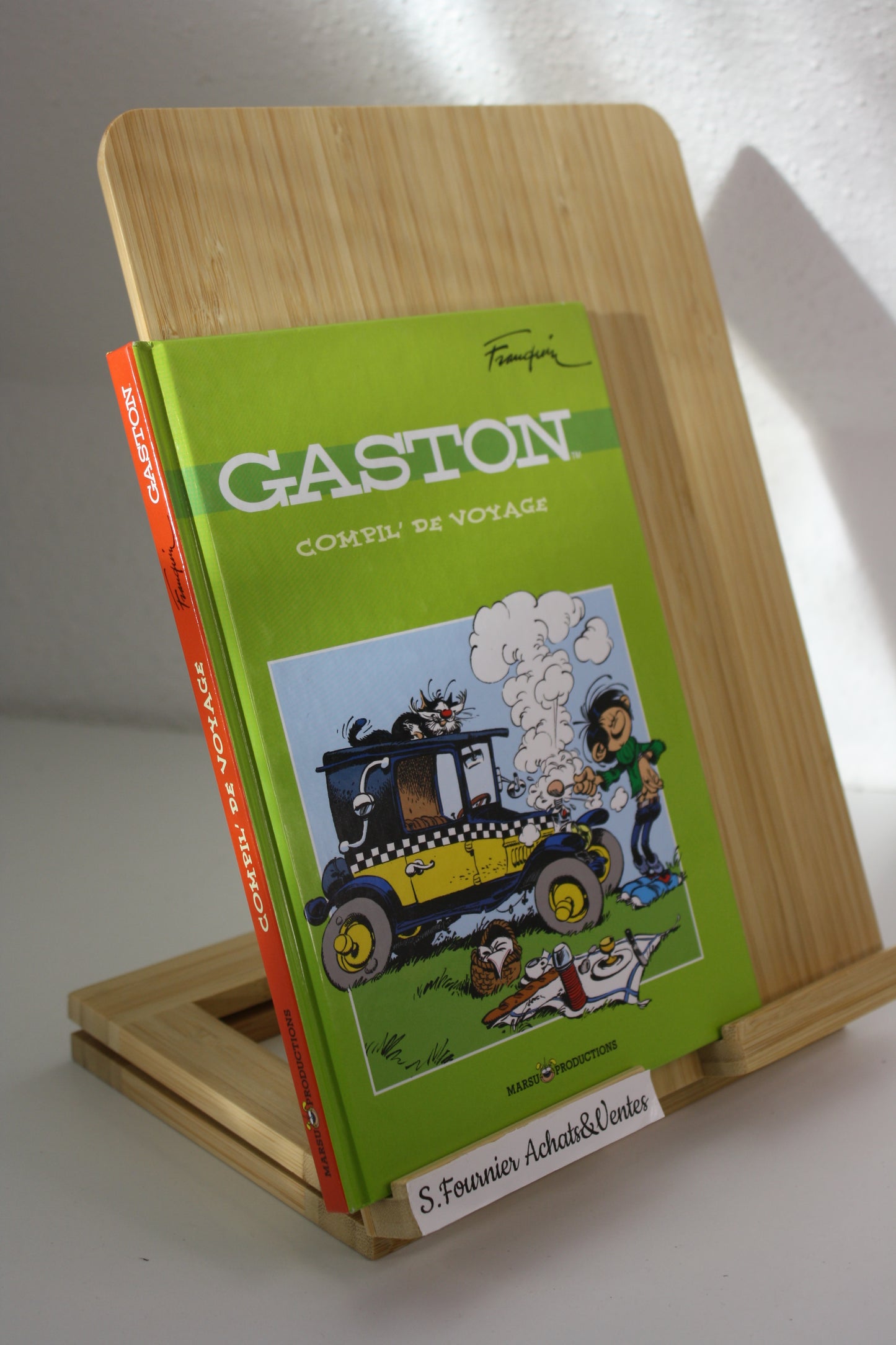 Compil de voyage – Gaston – Franquin – Marsu produuction – Edition publicitaire – 2009 - Total