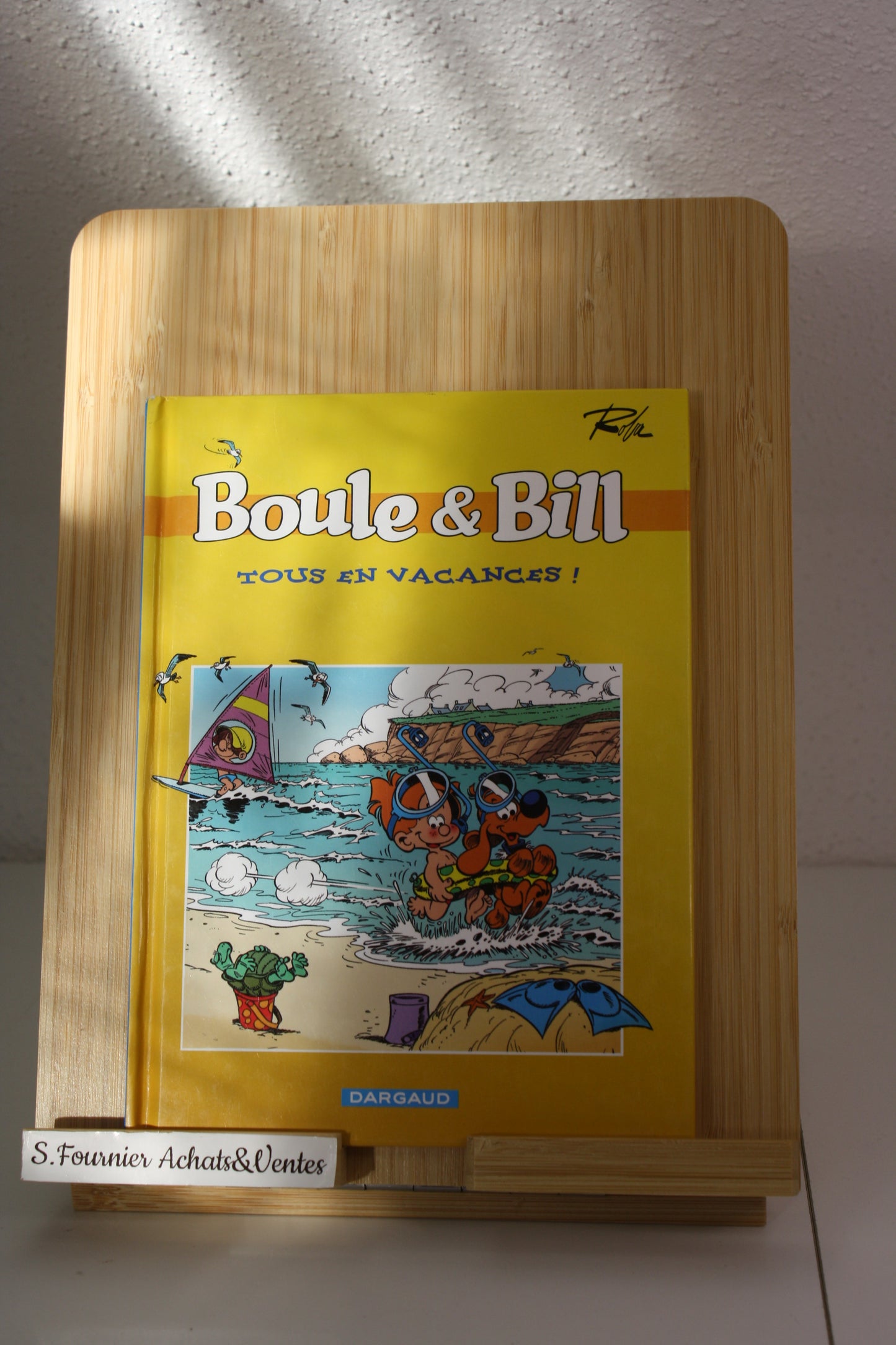Tous en vacances – Boule & Bill – Roba - Dargaud – Edition publicitaire – 2009 - Total