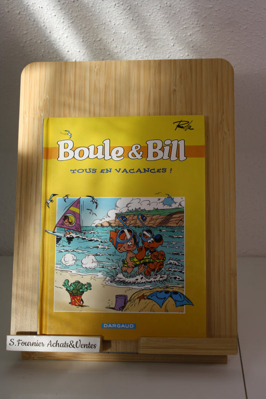 Tous en vacances – Boule & Bill – Roba - Dargaud – Edition publicitaire – 2009 - Total