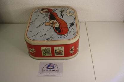 Boite métallique Tintin petit vingtième – Tintin – Hergé – Delacres – Objet dérivé – 2016