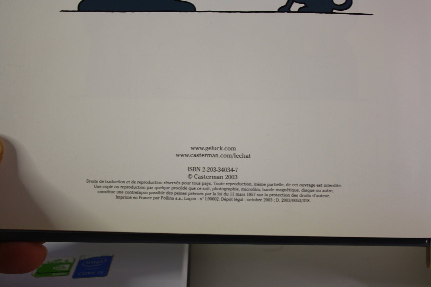 Et vous Chat Va ? – Le Chat – Geluck - Casterman – EO – 2003