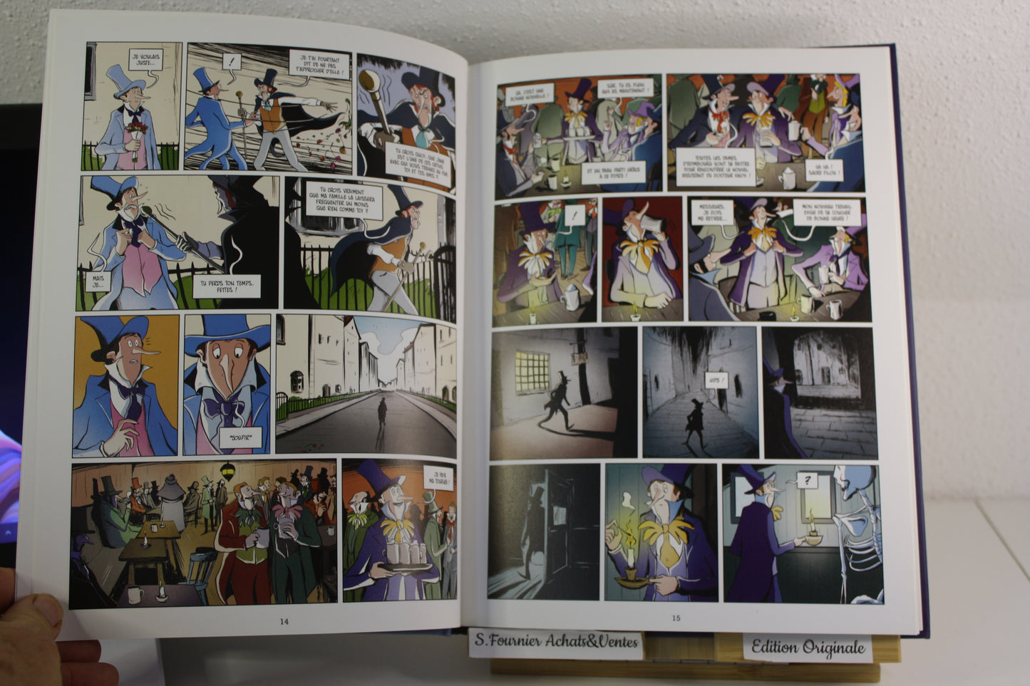 Le pilleur de cimetières – Robert Louis Stevenson – Cabot – Humanoïdes associés – EO – 2024