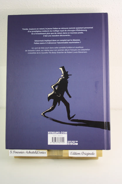 Le pilleur de cimetières – Robert Louis Stevenson – Cabot – Humanoïdes associés – EO – 2024