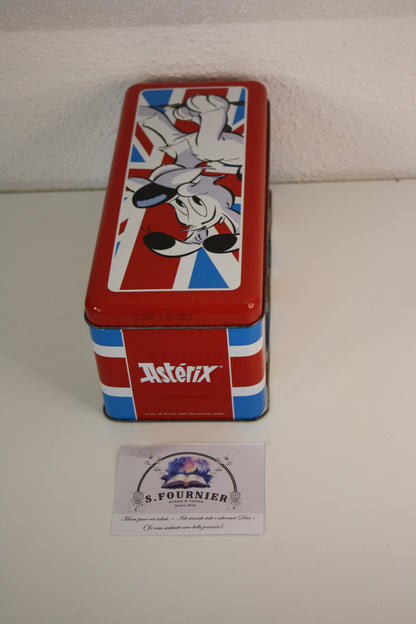 Boite métallique Idéfix (Astérix chez les bretons) – Astérix – Uderzo Goscinny – Delacre – Objet dérivé – 2012