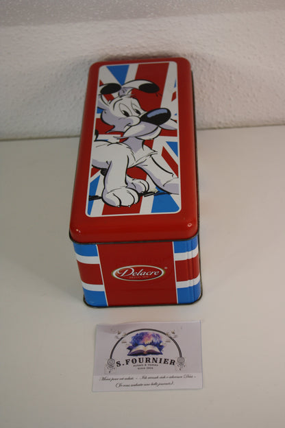 Boite métallique Idéfix (Astérix chez les bretons) – Astérix – Uderzo Goscinny – Delacre – Objet dérivé – 2012