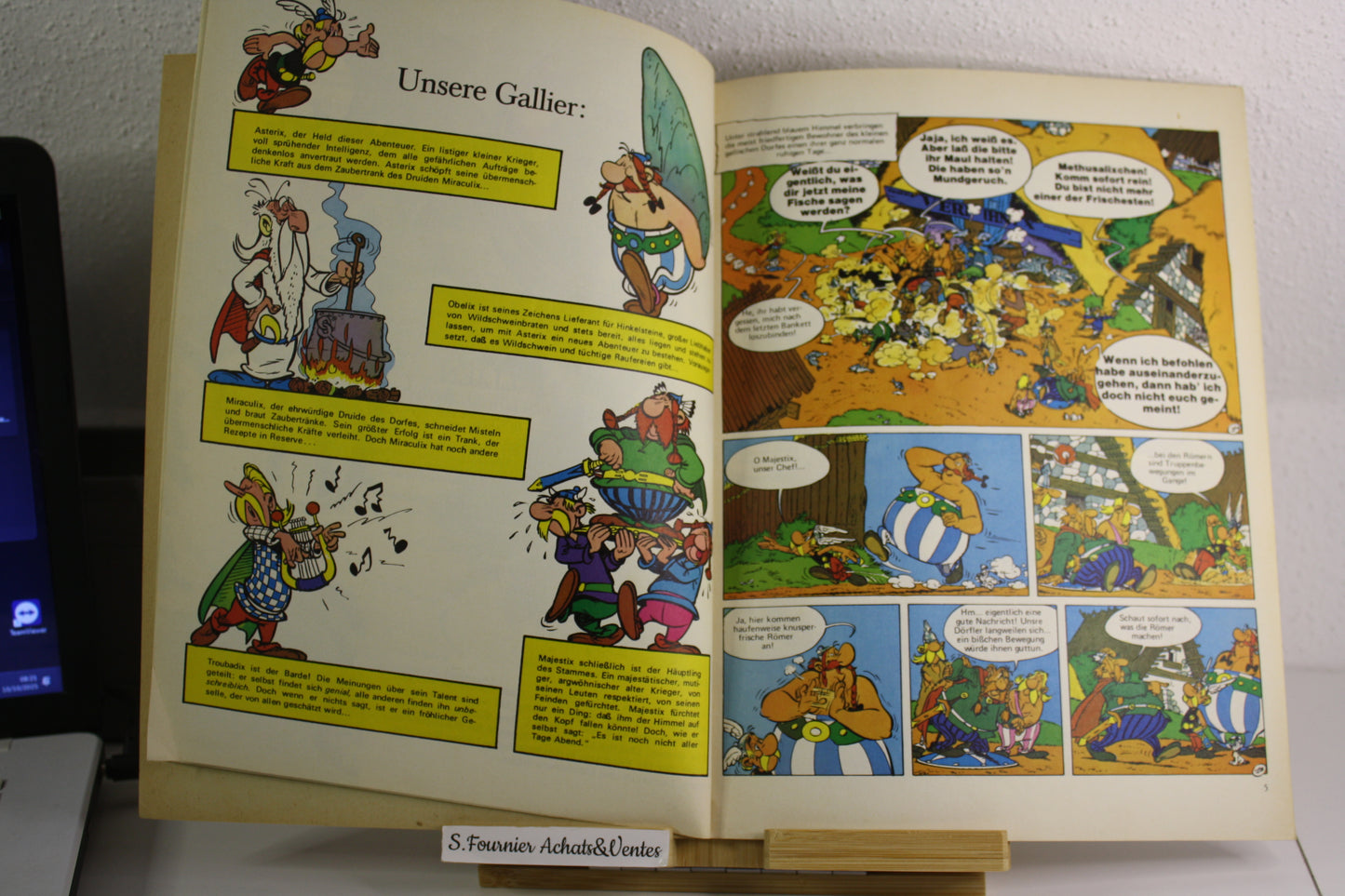 Astérix bei den Belgiern – Astérix – Uderzo et Goscinny – Delta verlag gmbh – EO – 1979 - Allemand