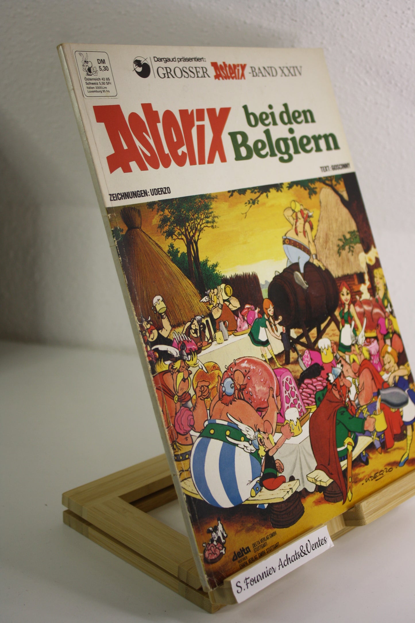 Astérix bei den Belgiern – Astérix – Uderzo et Goscinny – Delta verlag gmbh – EO – 1979 - Allemand