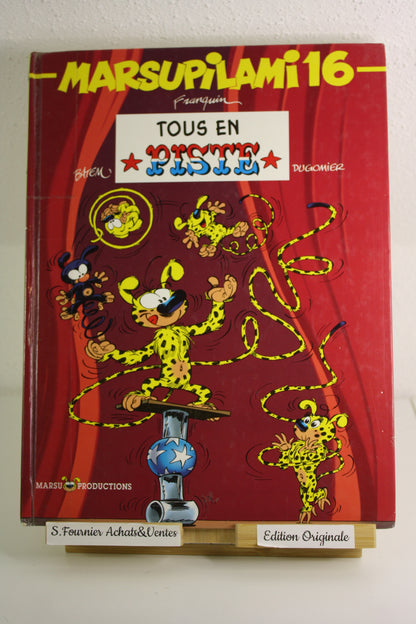 Tous en piste – Marsupilami – Franquin Batem Dugomier – Marsuproduction – EO – 2003