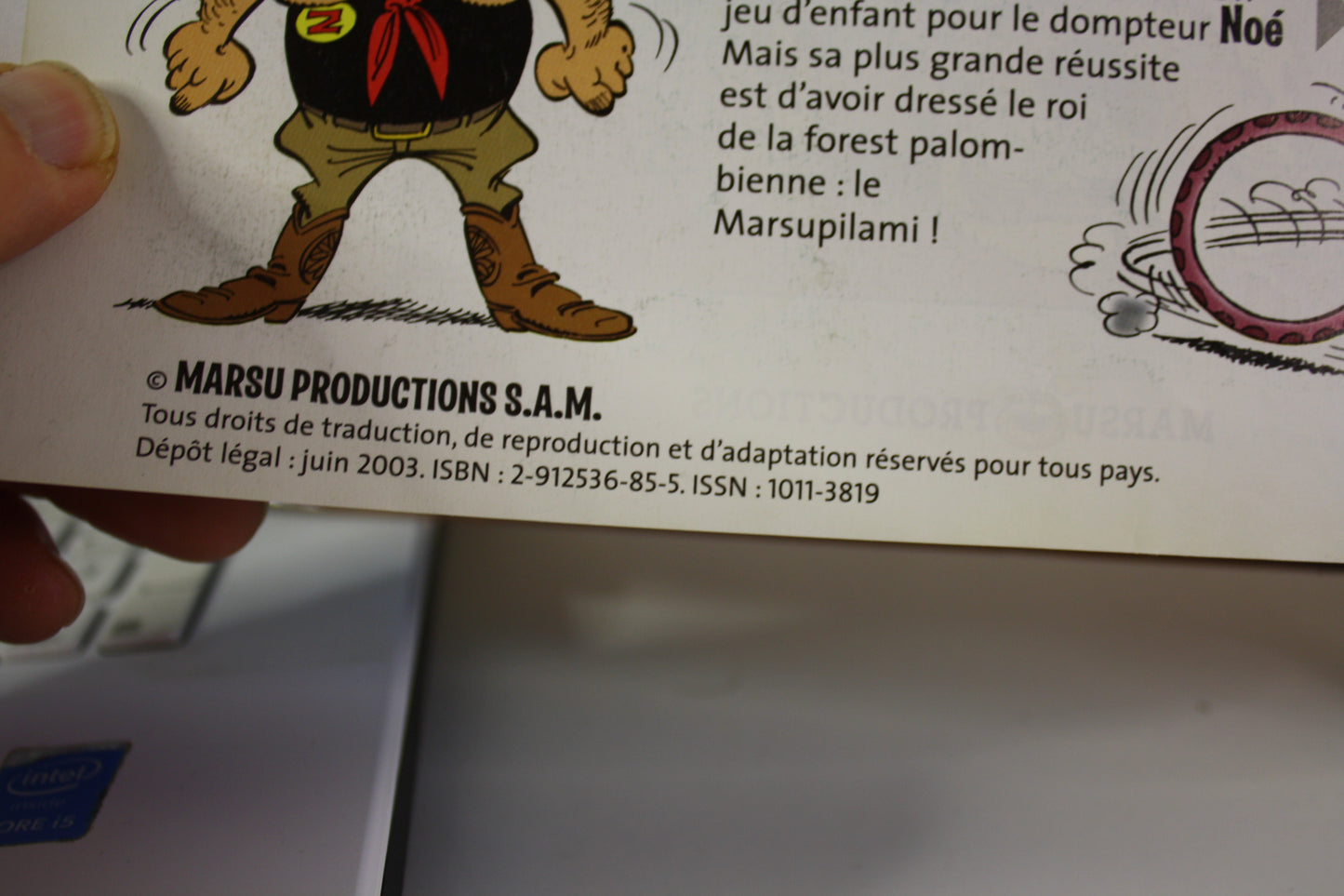 Tous en piste – Marsupilami – Franquin Batem Dugomier – Marsuproduction – EO – 2003