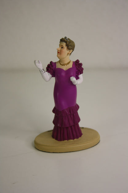 Figurine Castafiore – Tintin – Hergé – Carrefour Market – Objet dérivé – 2011