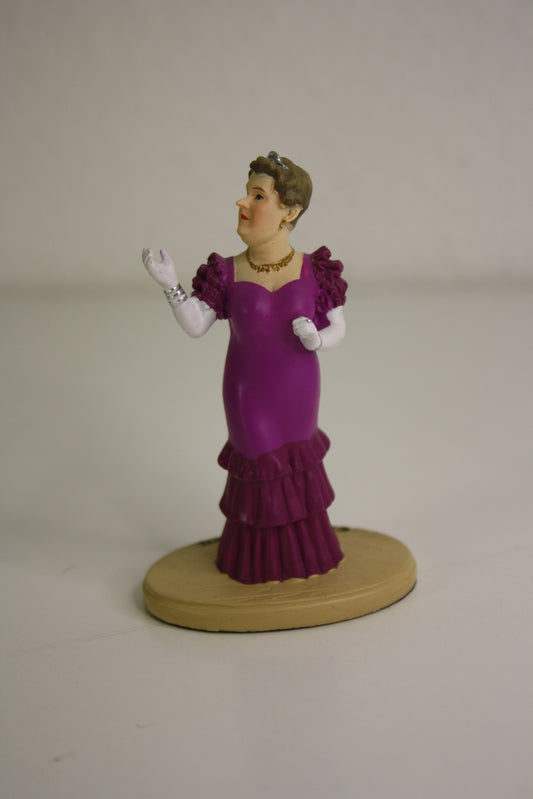 Figurine Castafiore – Tintin – Hergé – Carrefour Market – Objet dérivé – 2011