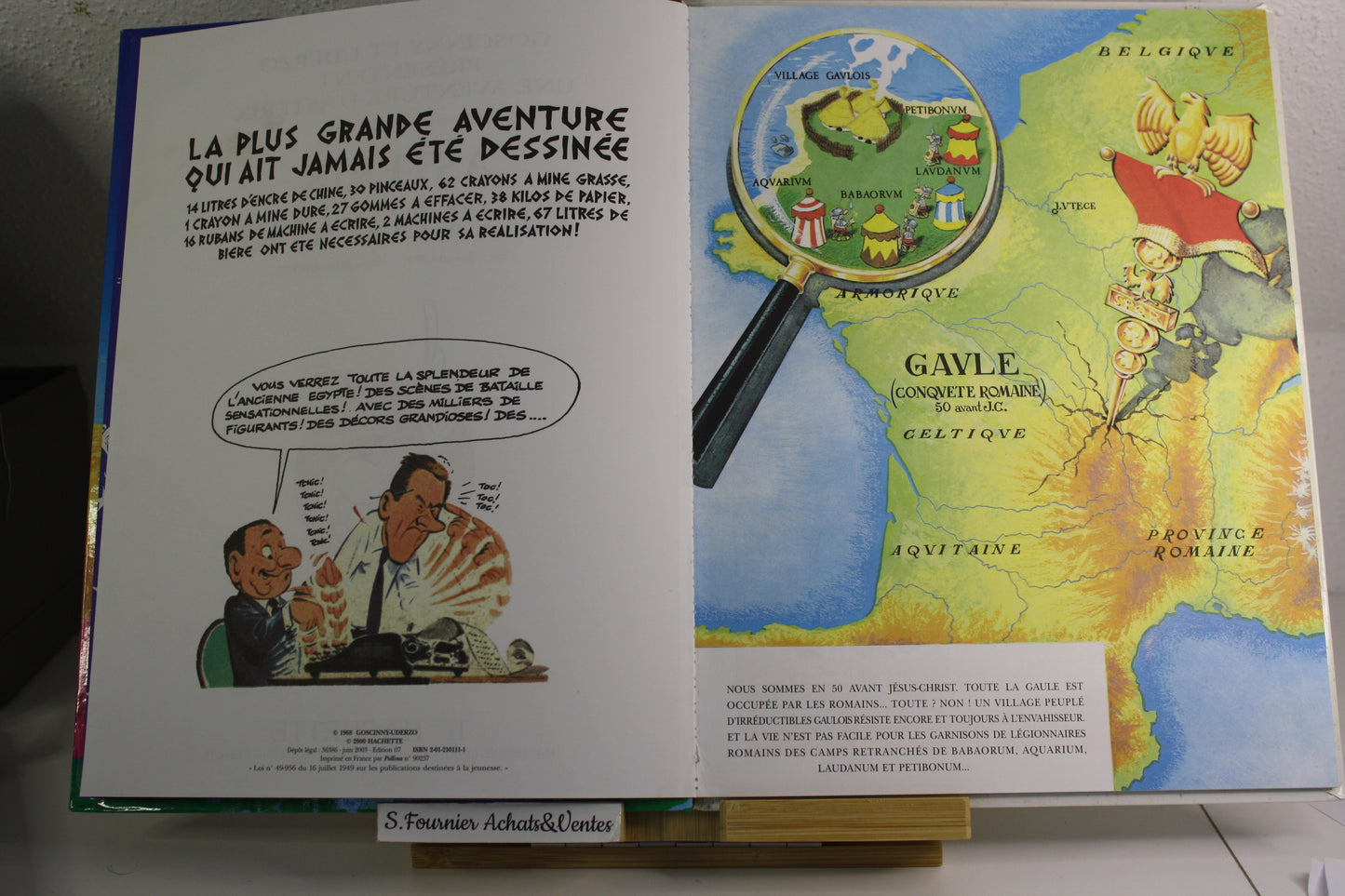 Astérix et Cléopâtre – Astérix – Uderzo Goscinny – Hachette – Réédition – 2003